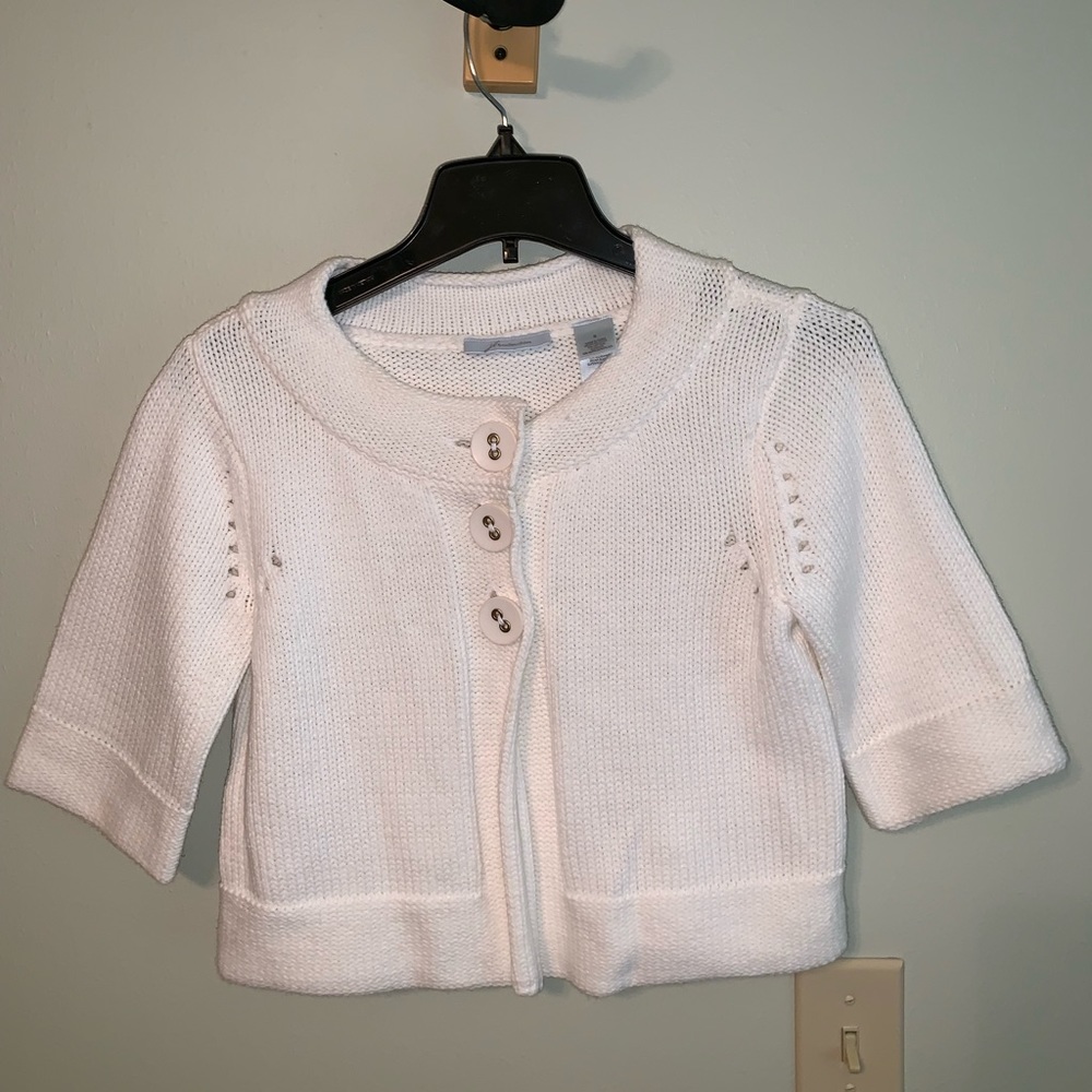 jh collectibles, like new, short sleeve sweater